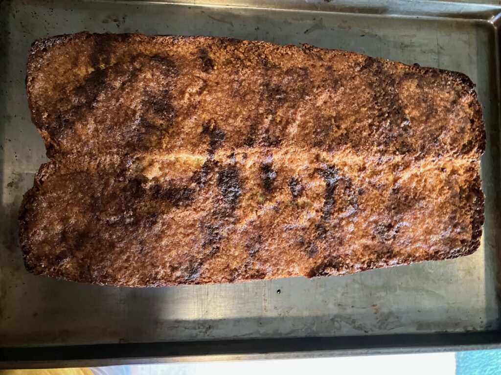 French Bread Cinnamon Toast Recipe - Finished